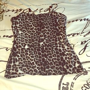 Express Leopard Print Cami